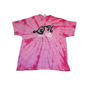 Tie Dye LSU T-Shirt, Women's, Size XL